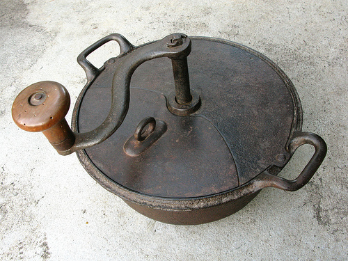 old fashion home coffee roaster
